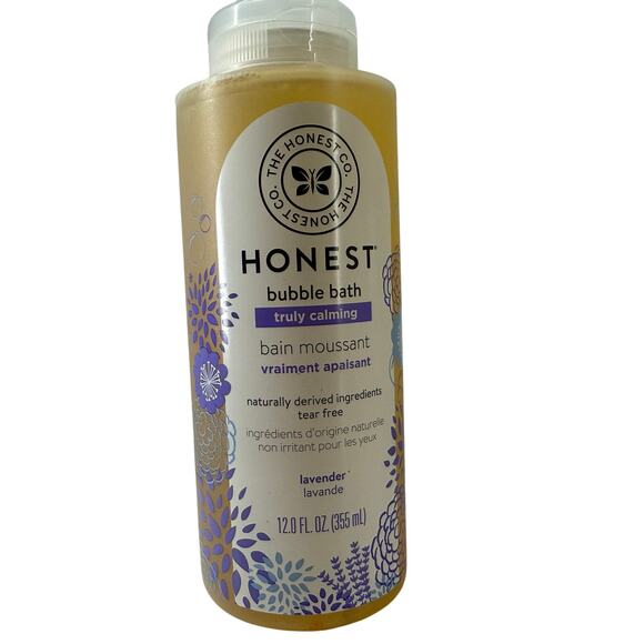 The Honest Company Truly Calming Lavender Bubble Bath 12FL oz - Picture 1 of 6
